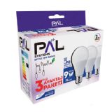 Pal Systems Yeni Nesil Led Ampul 9W 3'lü Beyaz Işık E27
