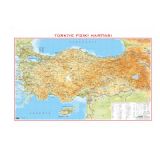 Grbz Yaynlar Trkiye Fiziki Haritas 100x140 CM