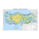 Grbz Yaynlar Trkiye Ya Haritas 70x100 CM