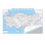 Grbz Yaynlar Trkiye Karayollar Haritas 70x100
