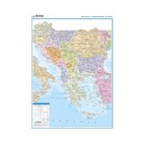 Grbz Yaynlar Balkan Yarmadas Siyasi Haritas 70X100 CM