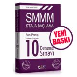 Ercan Serdar Toksoy (EST) SMMM Staja Başlama Sınavlarına Hazırlık Tamamı Çözümlü 10 Deneme Sınavı Kitabı