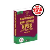 EST KPSS ve Kurum Sınavları İçin Kamu Hukuku Soru Bankası Kitabı