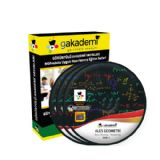Görüntülü Akademi ALES Geometri Çözümlü Soru Bankası Eğitim Seti 16 DVD