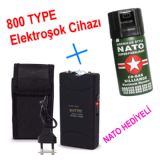 800 TYPE Elektrook Cihaz + Nato Biber Gaz Hediyeli