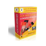 Görüntülü Dershane Açıklise Matematik 3 Eğitim Seti 4 DVD + Rehberlik Kitabı