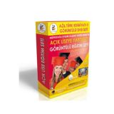 Görüntülü Dershane Açıklise Lise Türk Edebiyatı 1 Eğitim Seti 3 DVD + Rehberlik Kitabı